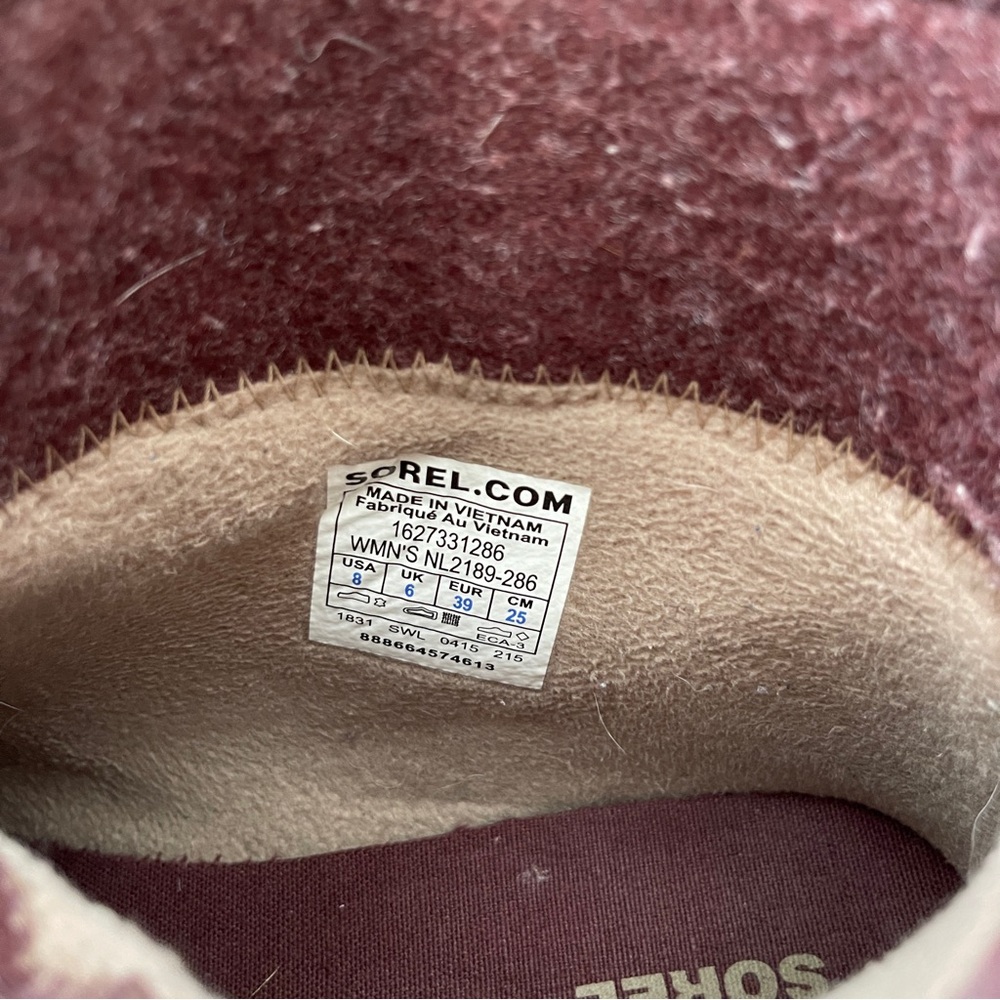 Sorel Meadow Zip Waterproof Boots. Size 8 - Picture 10 of 10